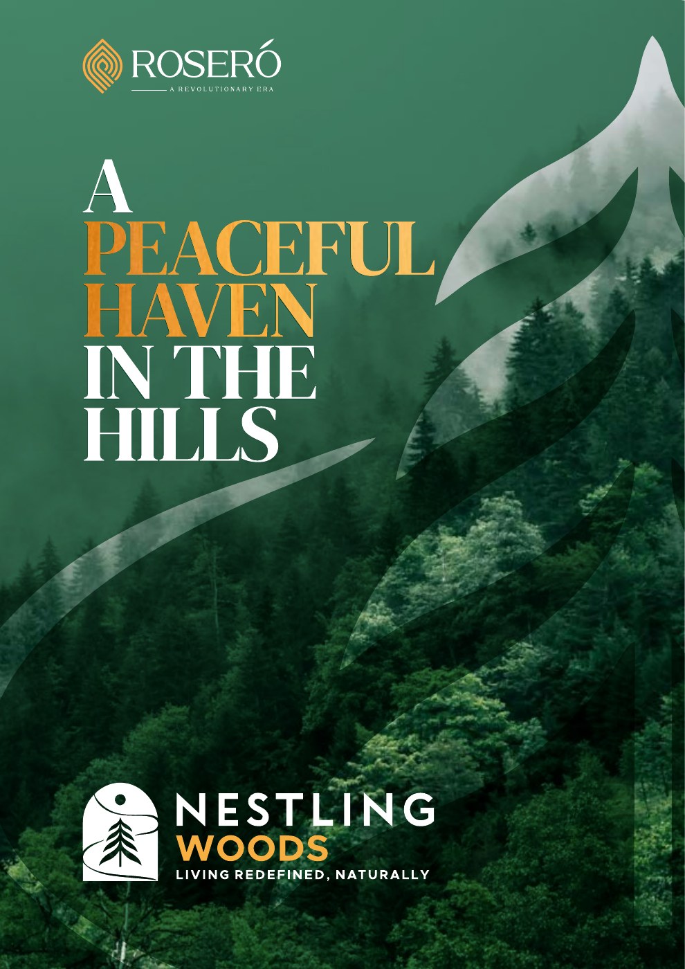 Nestling Woods project brochure cover